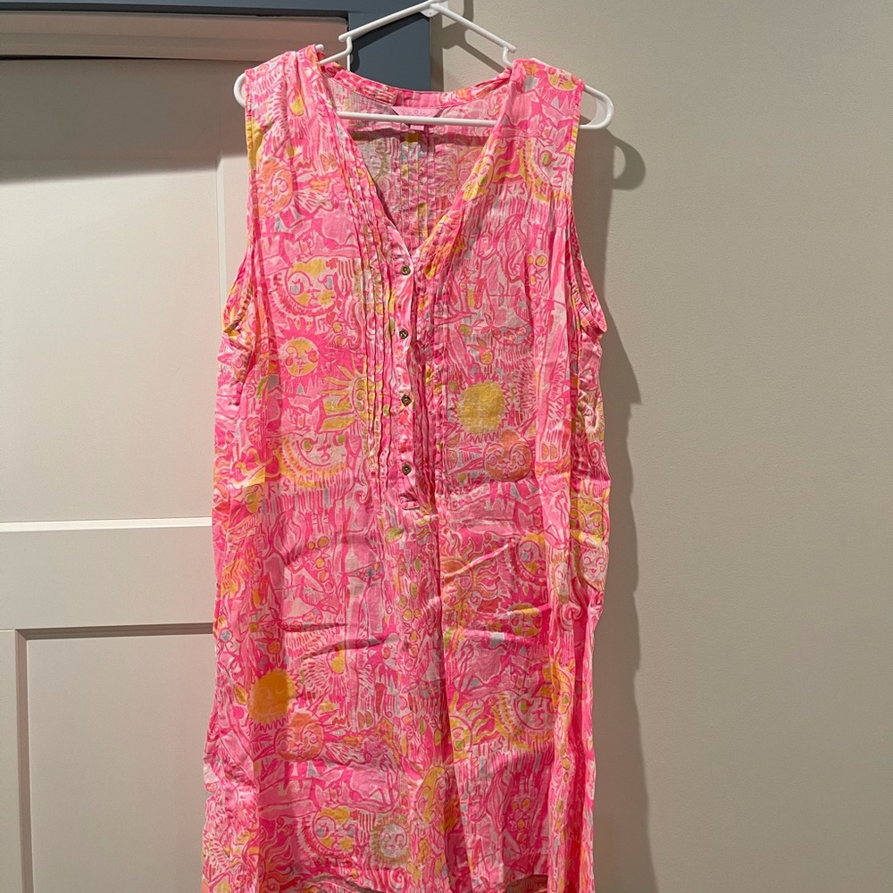 Linen Lilly Beach Cover Up